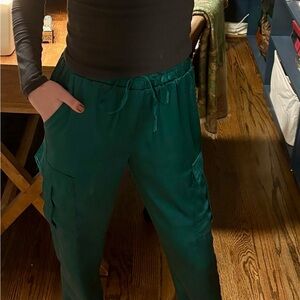 Francesca's Collections Charcoal Drawstring Pants